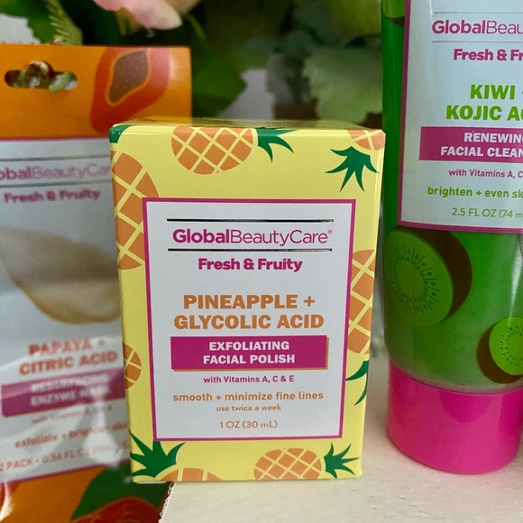 🆕🍍🍓 GLOBAL BEAUTY CARE “FRESH & FRUITY” SKIN CARE COLLECTION. BRAND NEW. - Picture 4 of 6